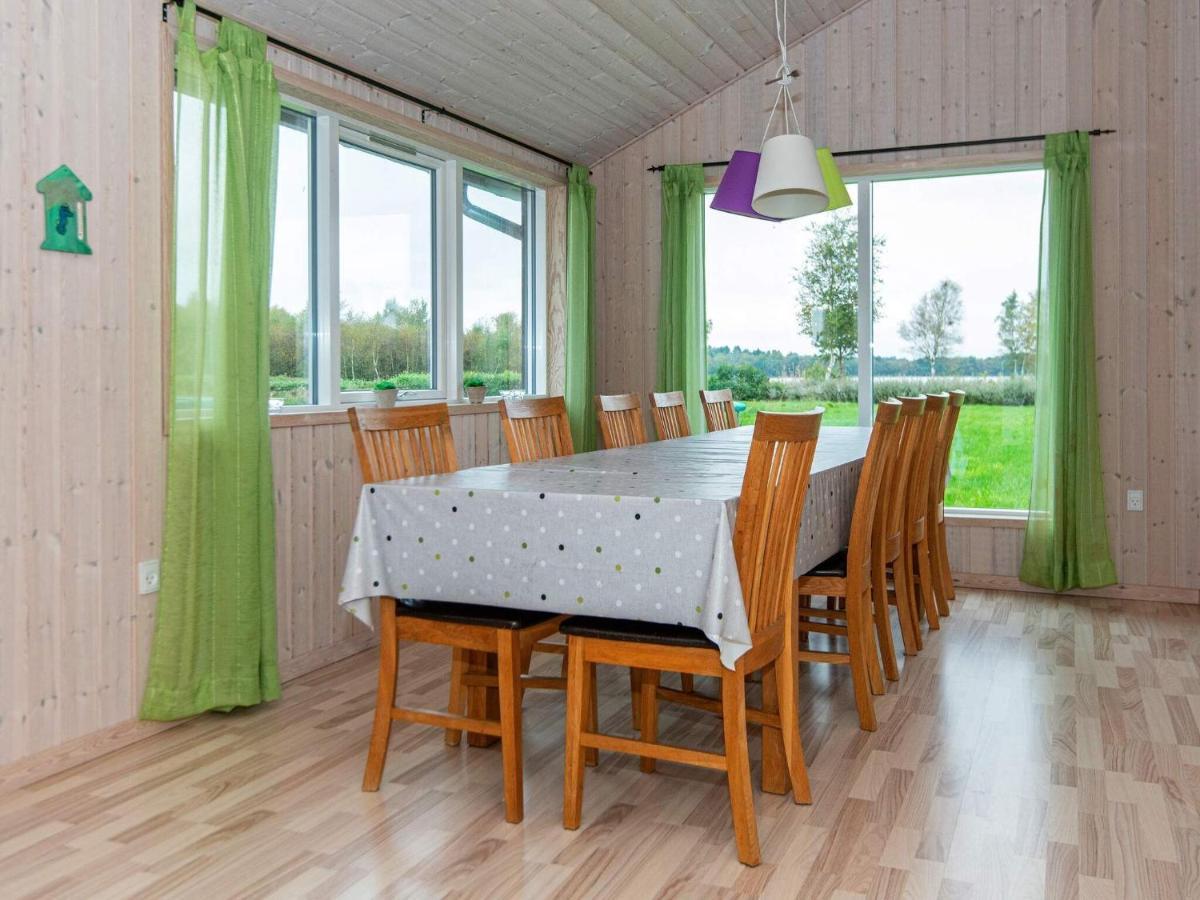 10 Person Holiday Home In Ansager Extérieur photo